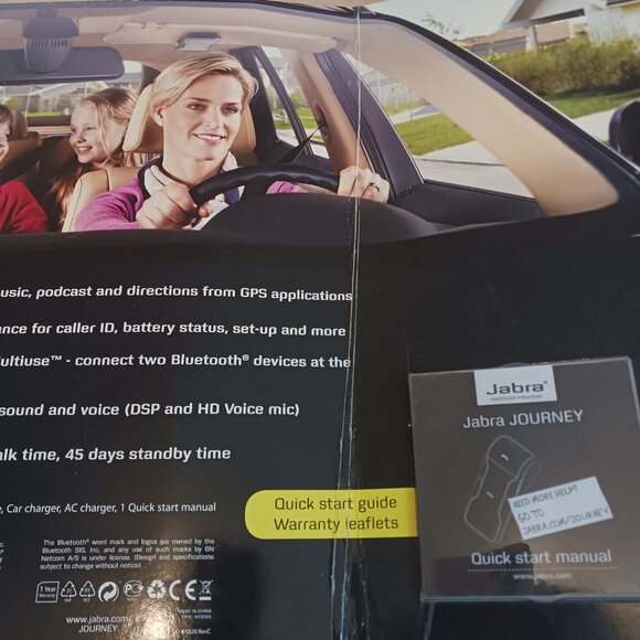 Jabra Journey Bluetooth In-car Speakerphone - Picture 5 of 6